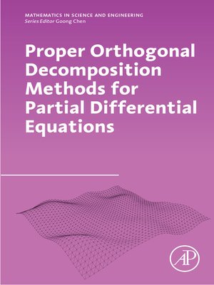 cover image of Proper Orthogonal Decomposition Methods for Partial Differential Equations